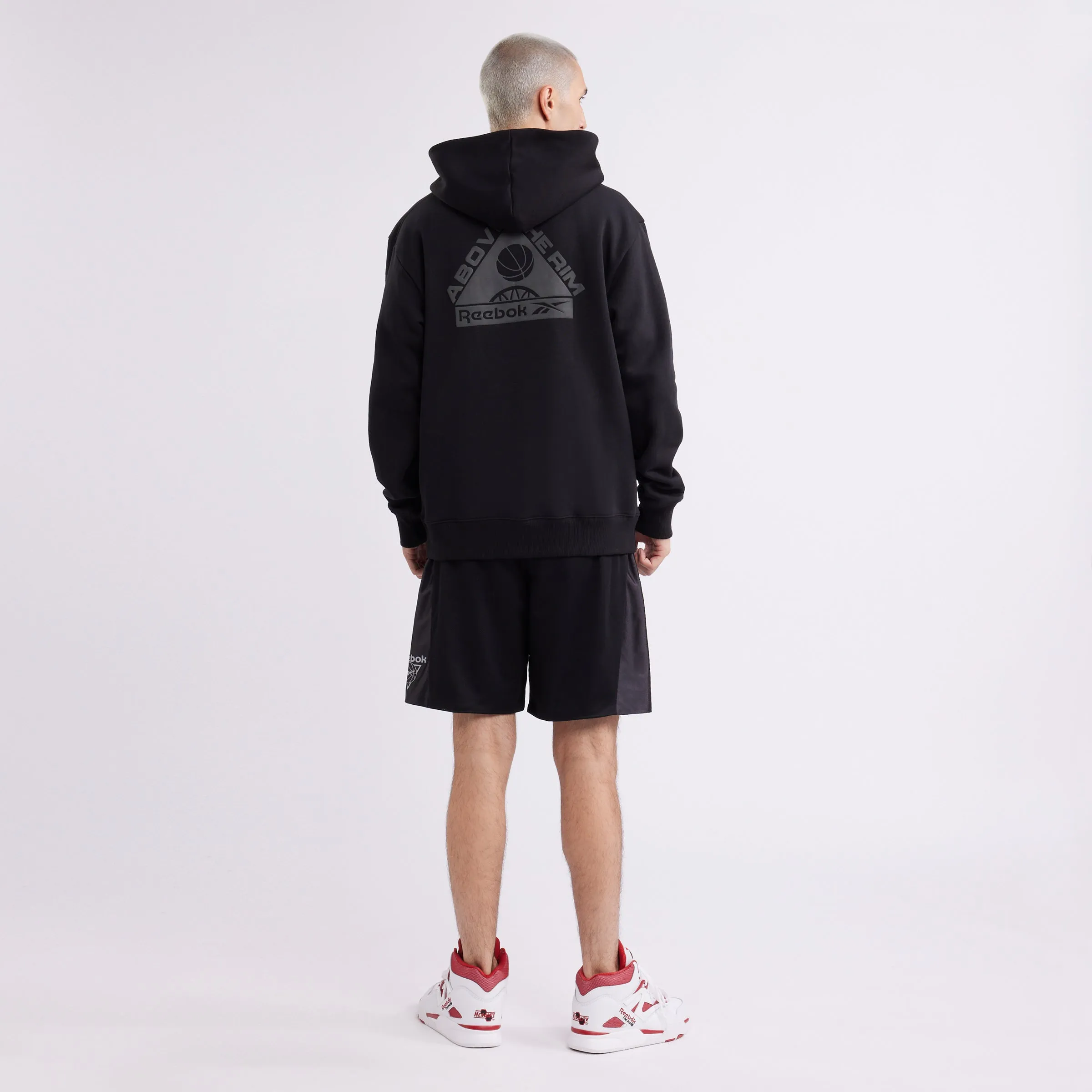 Above The Rim Hoodie Black