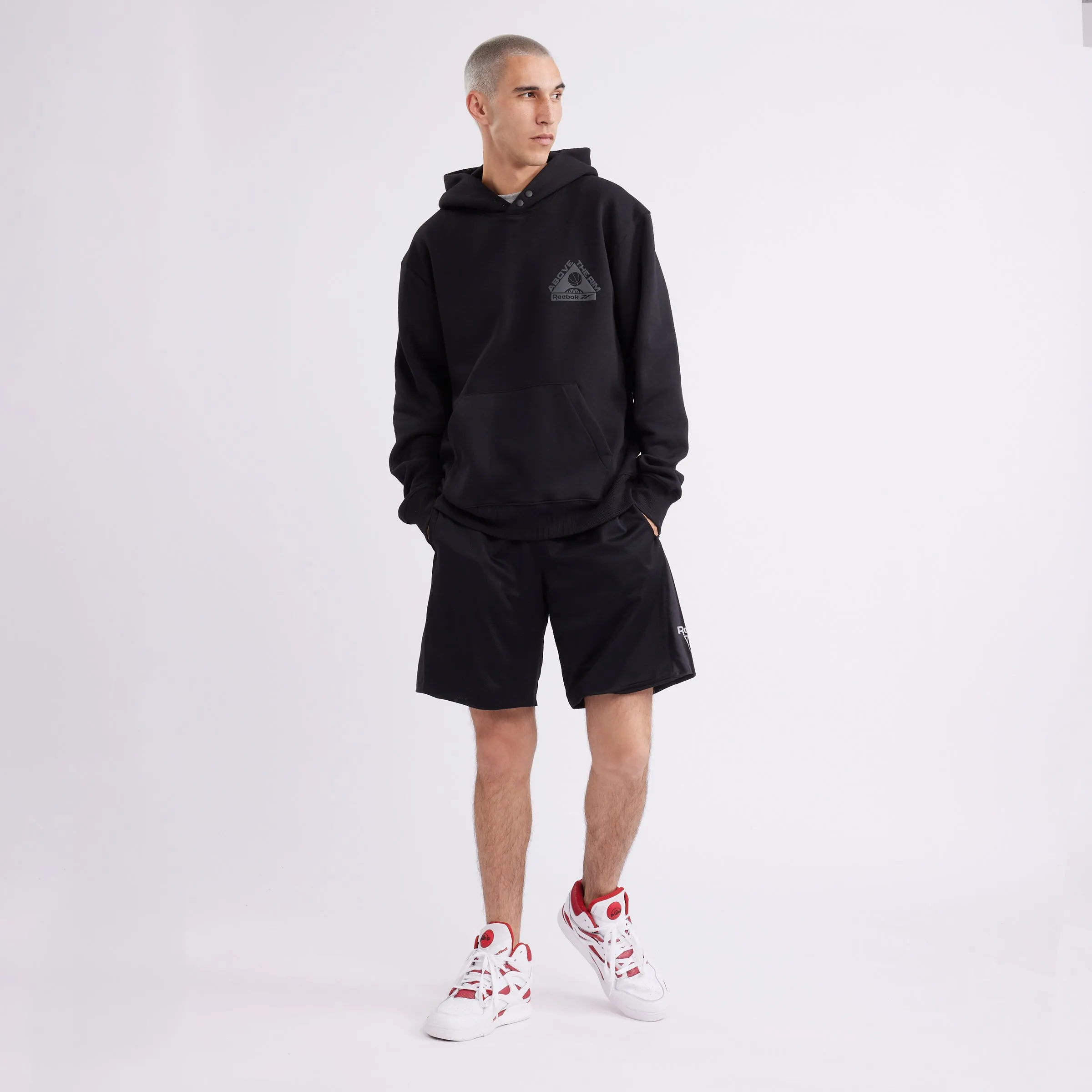 Above The Rim Hoodie Black