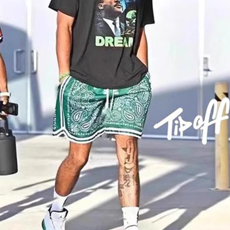 American Basketball Shorts Double Mesh