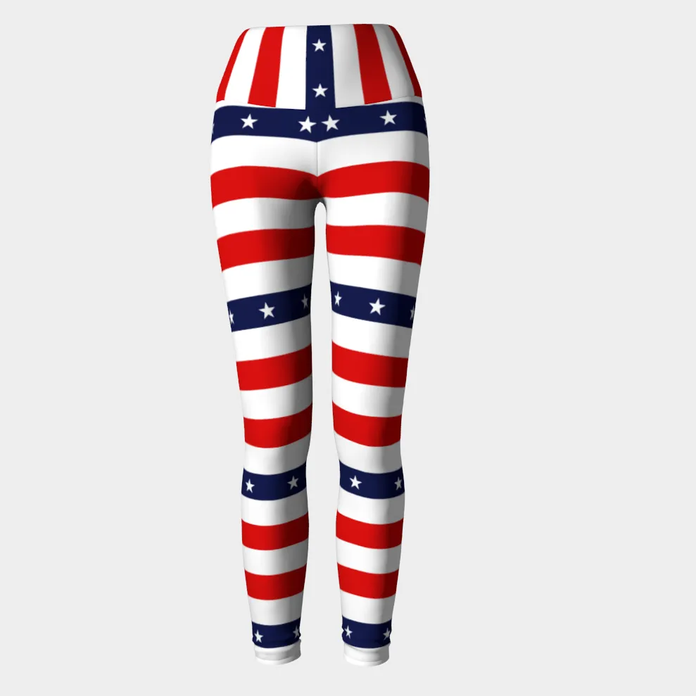 Americana Yoga Leggings