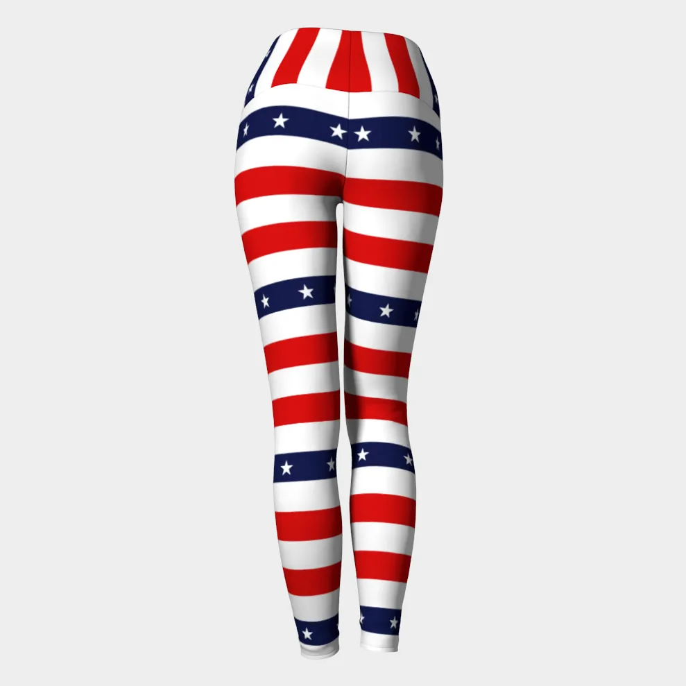 Americana Yoga Leggings