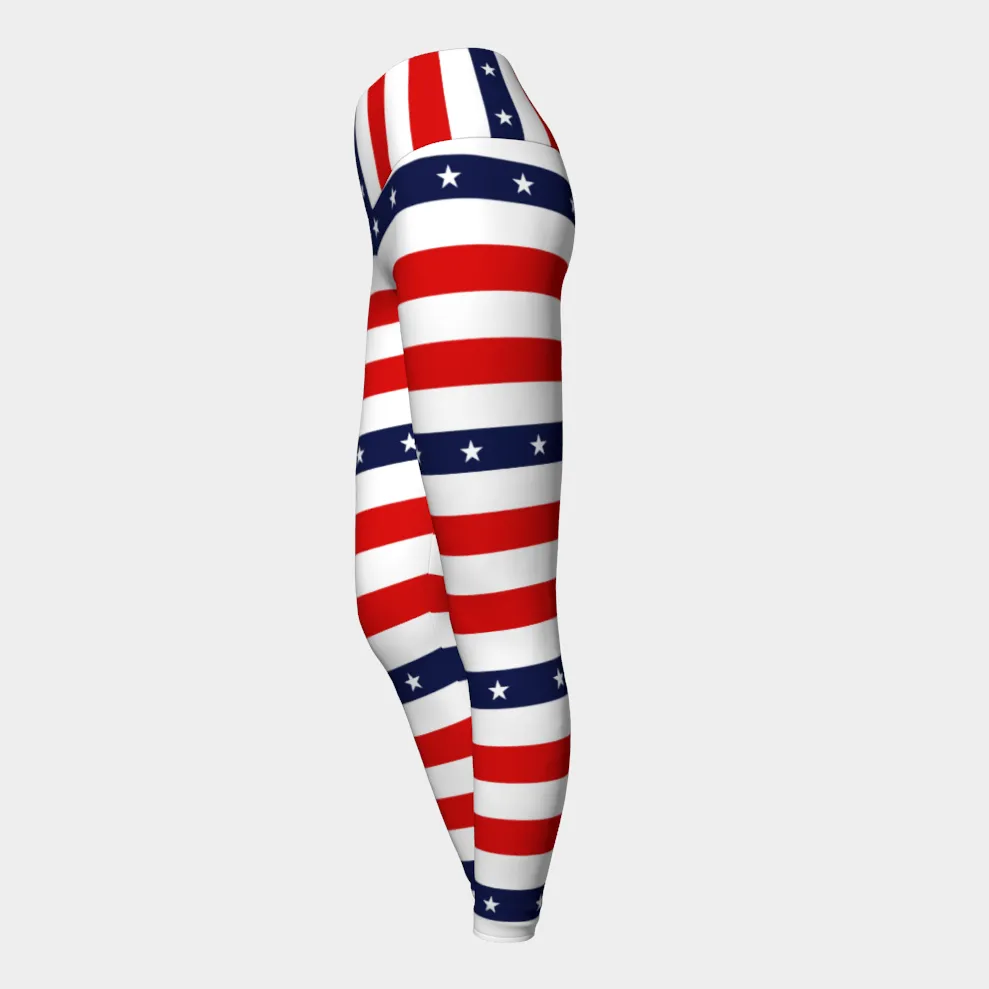 Americana Yoga Leggings