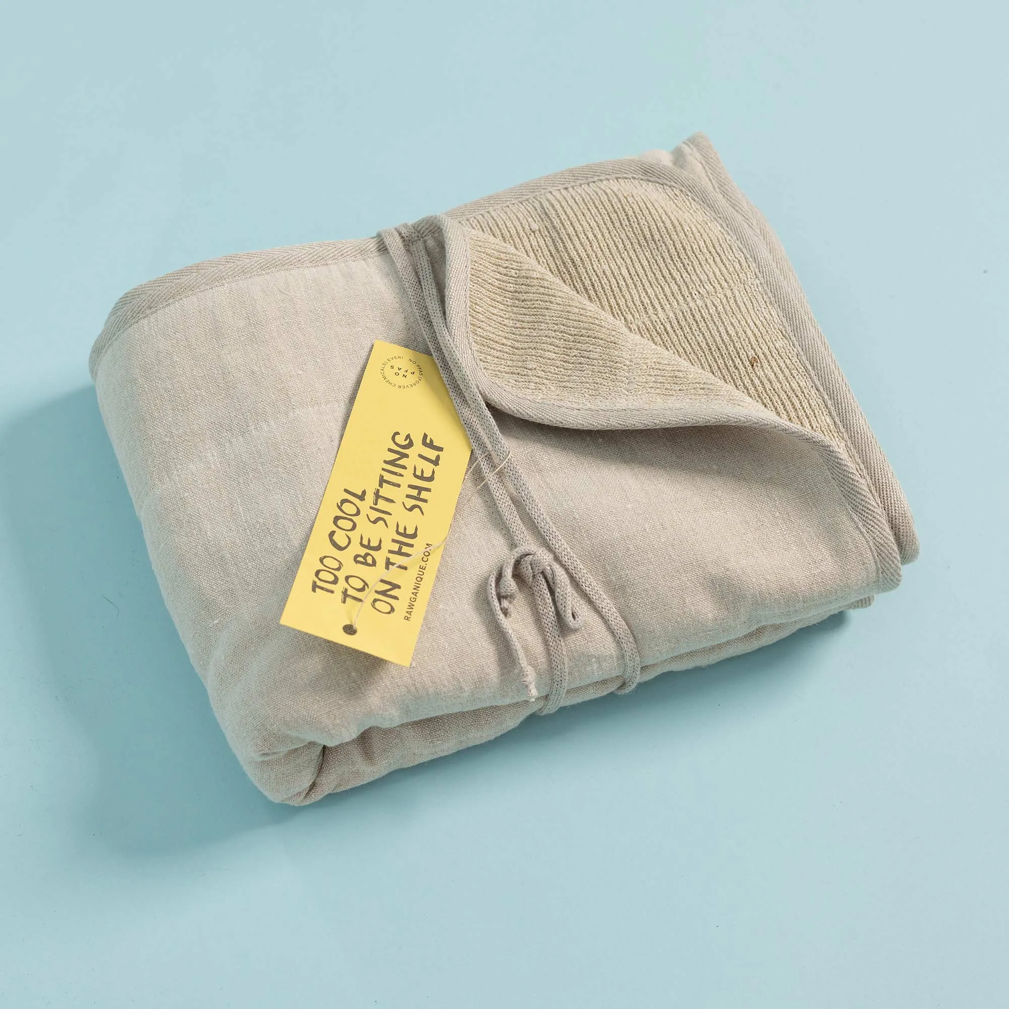 Asana 100% Hemp Yoga Mat (double layer) (24"x72") (PVC-free, Latex-free, OC Thread Option, 100% Biodegradable)