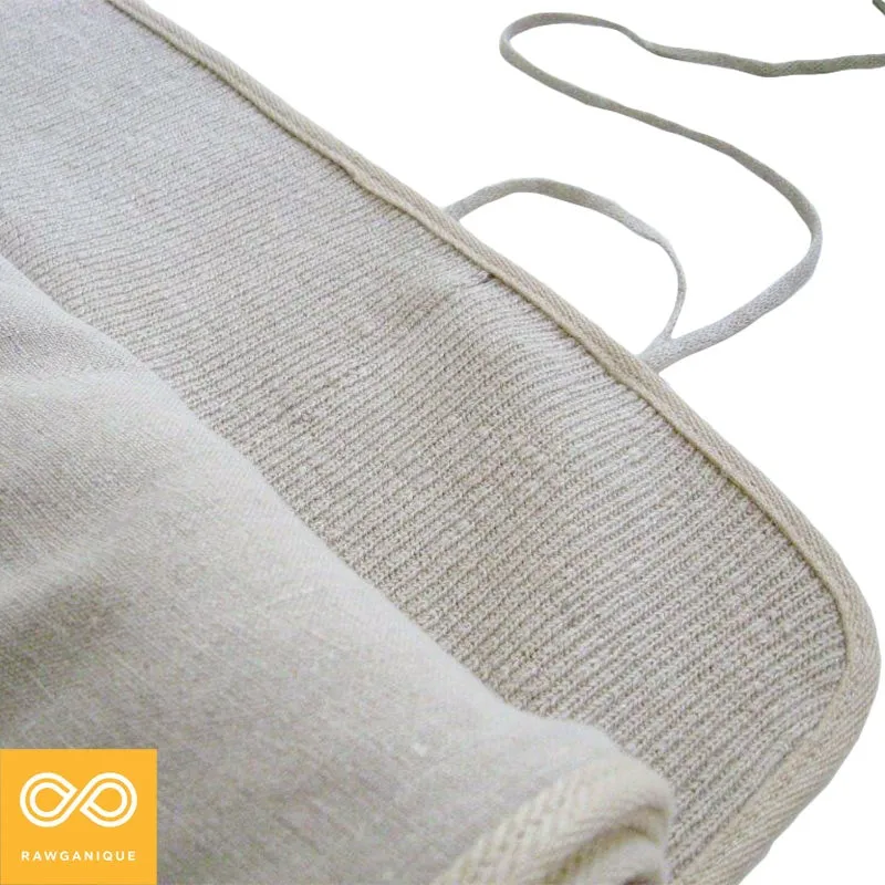 Asana 100% Hemp Yoga Mat (double layer) (24"x72") (PVC-free, Latex-free, OC Thread Option, 100% Biodegradable)