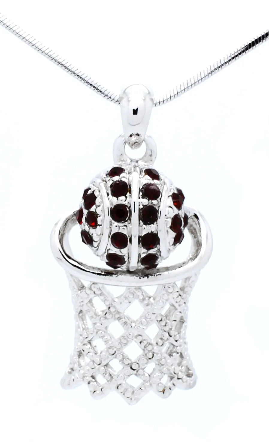 Basketball Hoop Necklace - Large