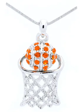 Basketball Hoop Necklace - Large