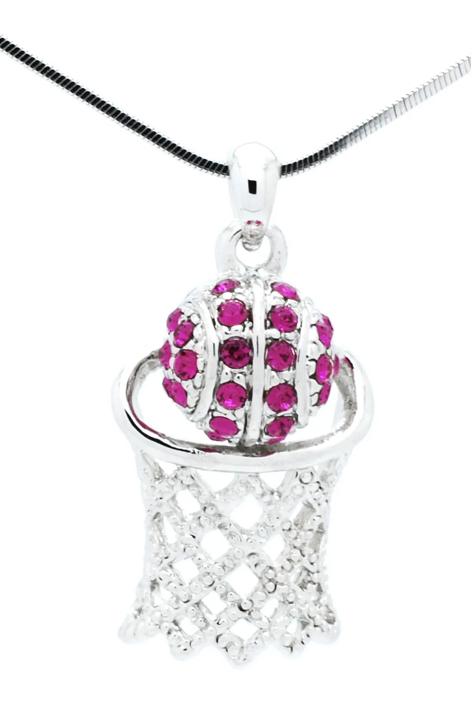 Basketball Hoop Necklace - Large