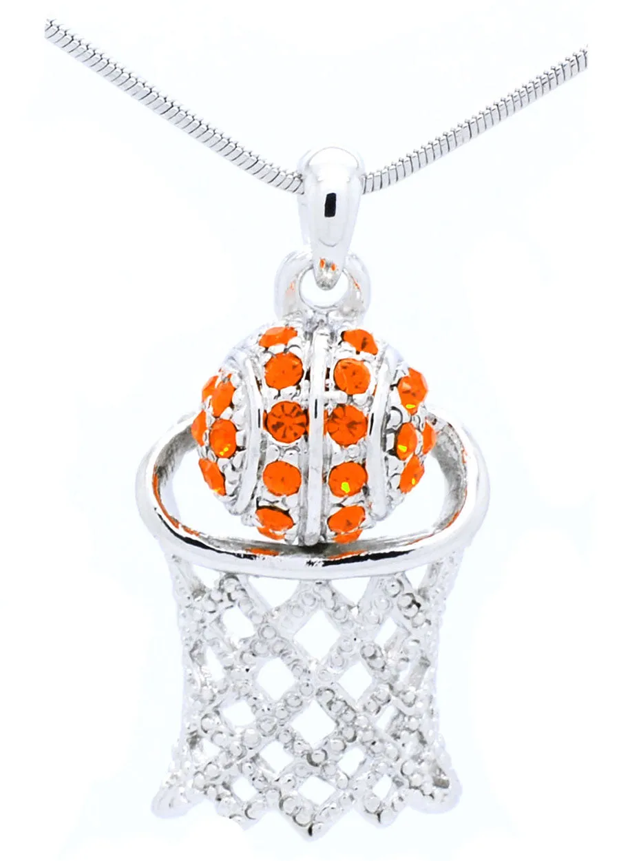 Basketball Hoop Necklace - Large
