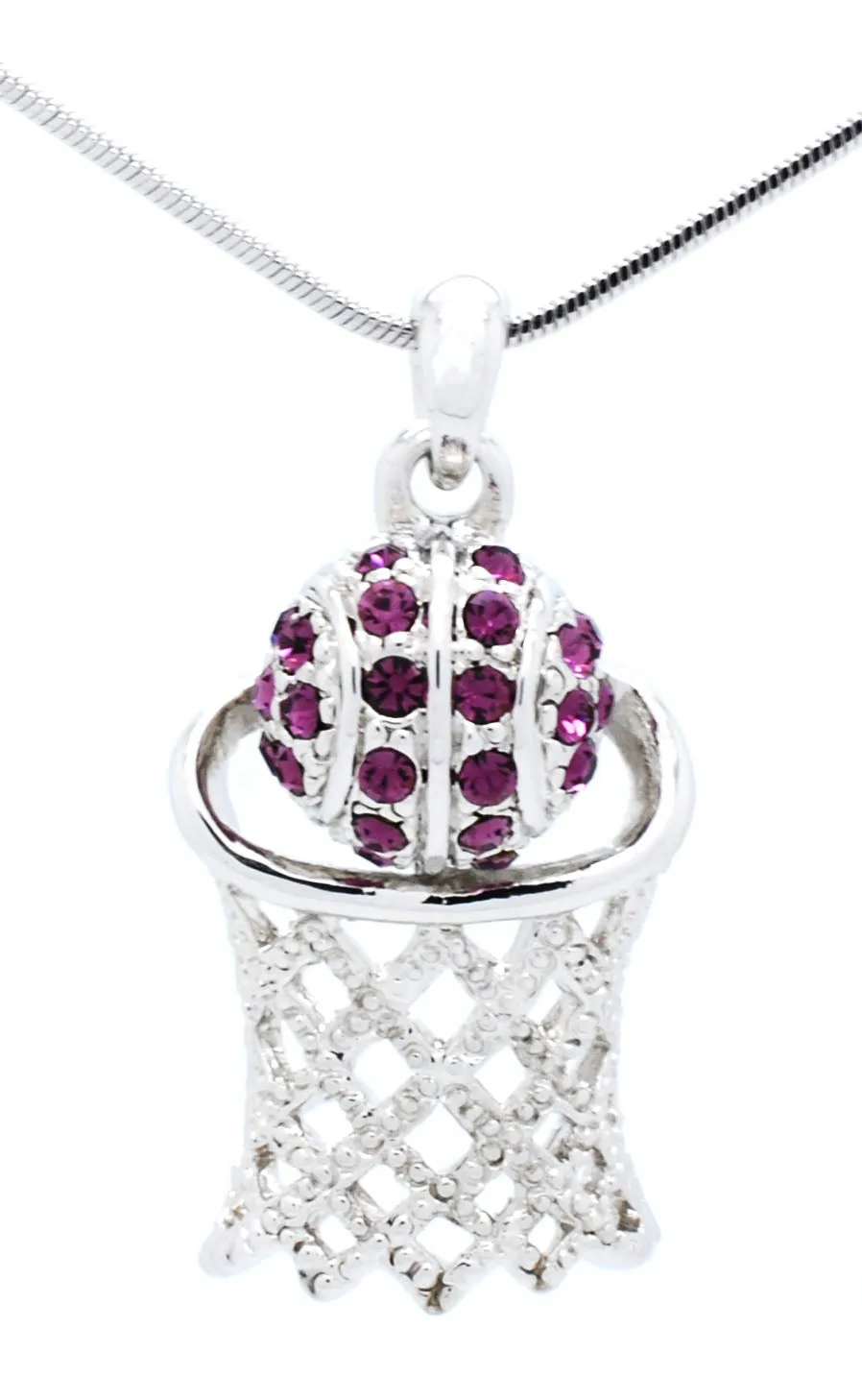 Basketball Hoop Necklace - Large