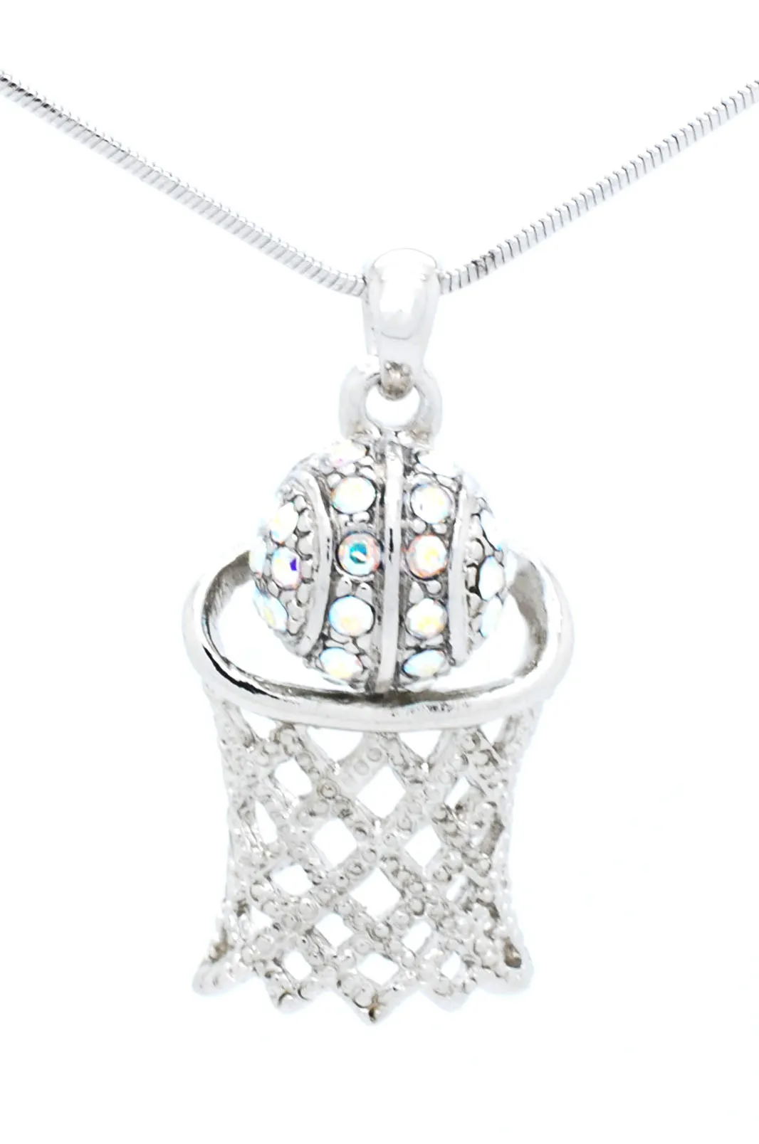 Basketball Hoop Necklace - Large