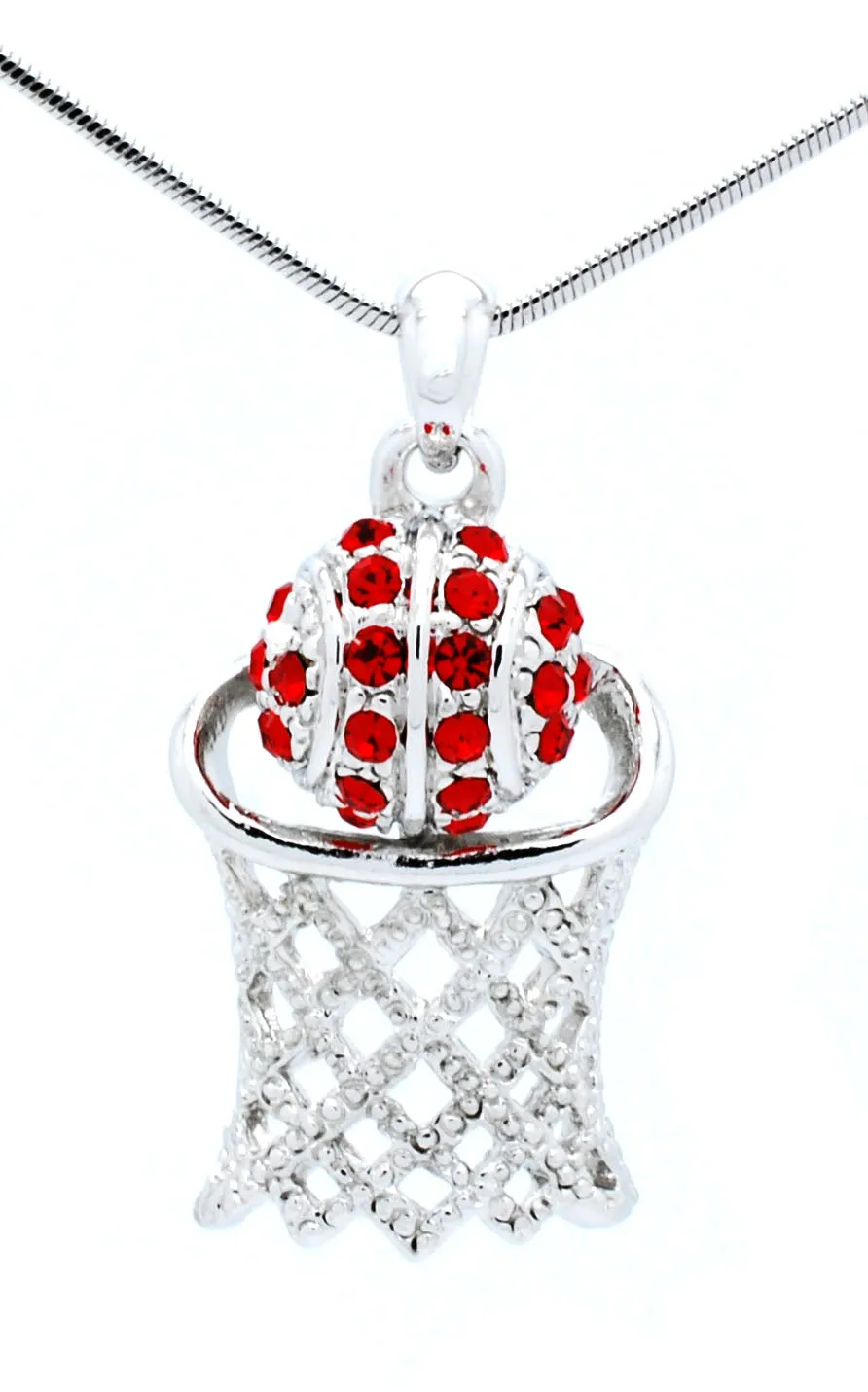 Basketball Hoop Necklace - Large