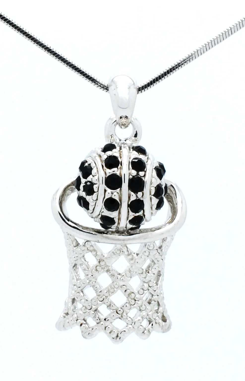 Basketball Hoop Necklace - Large