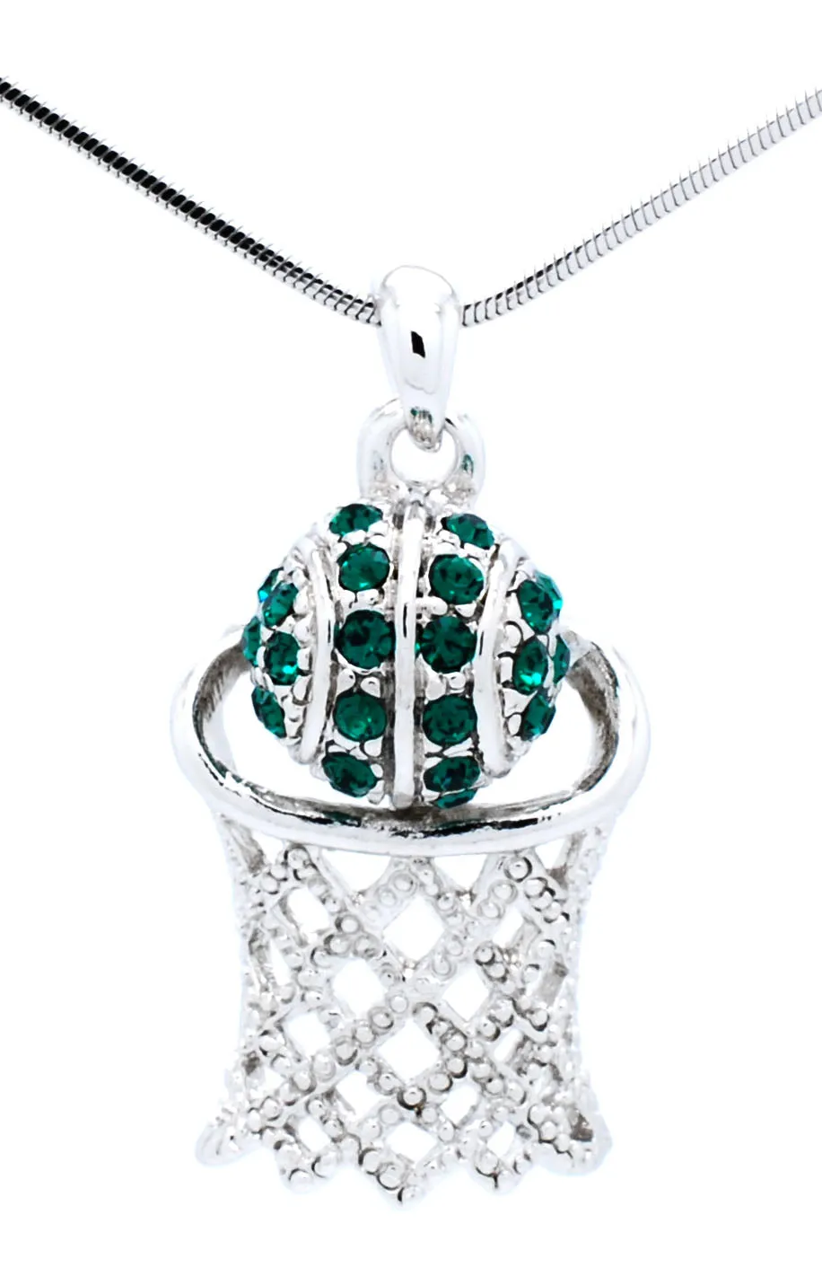 Basketball Hoop Necklace - Large