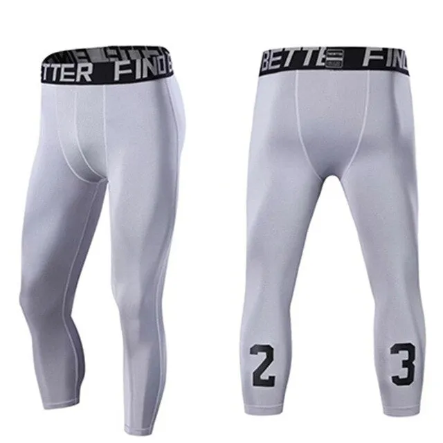 BINTUOSHI 3pcs Men Basketball Jersey Gym Fitness Clothing Sportswear Male Gym Running Sets Training Suit Running Clothes