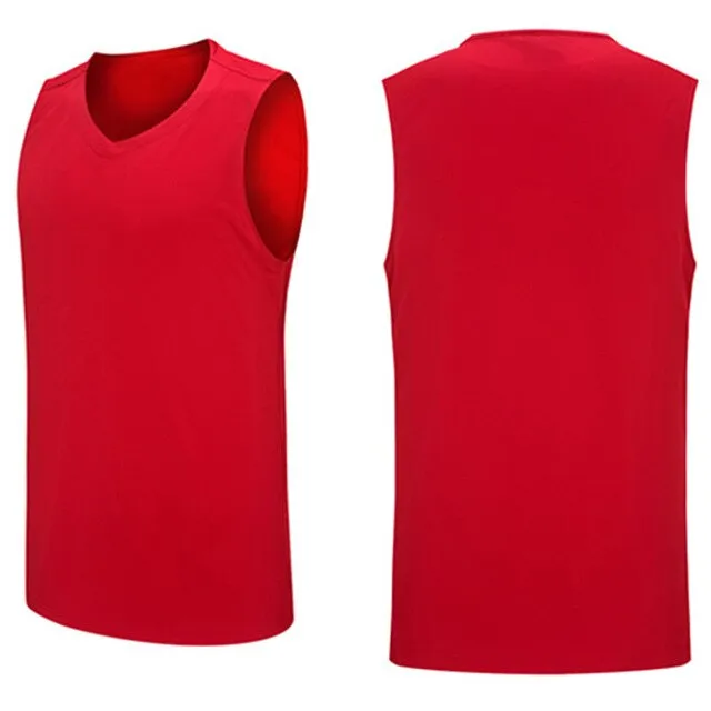 BINTUOSHI 3pcs Men Basketball Jersey Gym Fitness Clothing Sportswear Male Gym Running Sets Training Suit Running Clothes