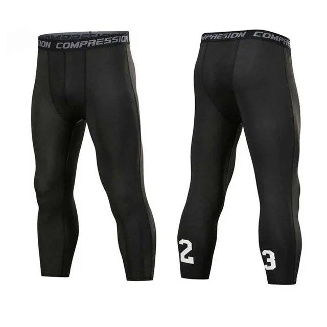 BINTUOSHI 3pcs Men Basketball Jersey Gym Fitness Clothing Sportswear Male Gym Running Sets Training Suit Running Clothes
