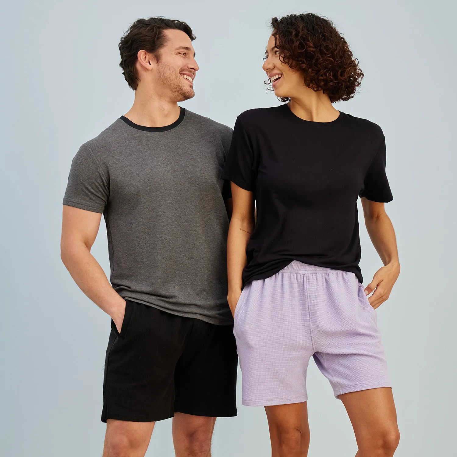 Black Soffle Shorts