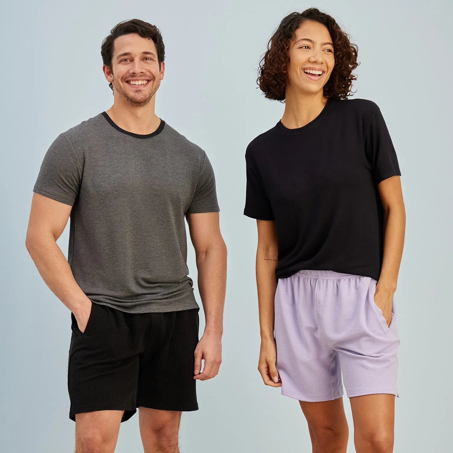 Black Soffle Shorts