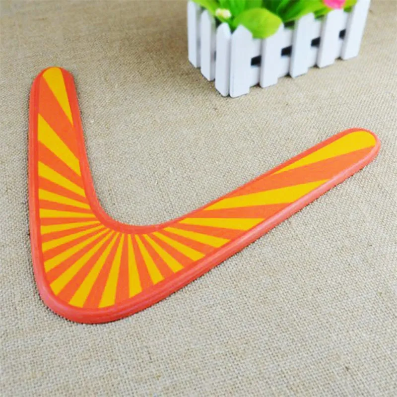 Boomerang toy flying