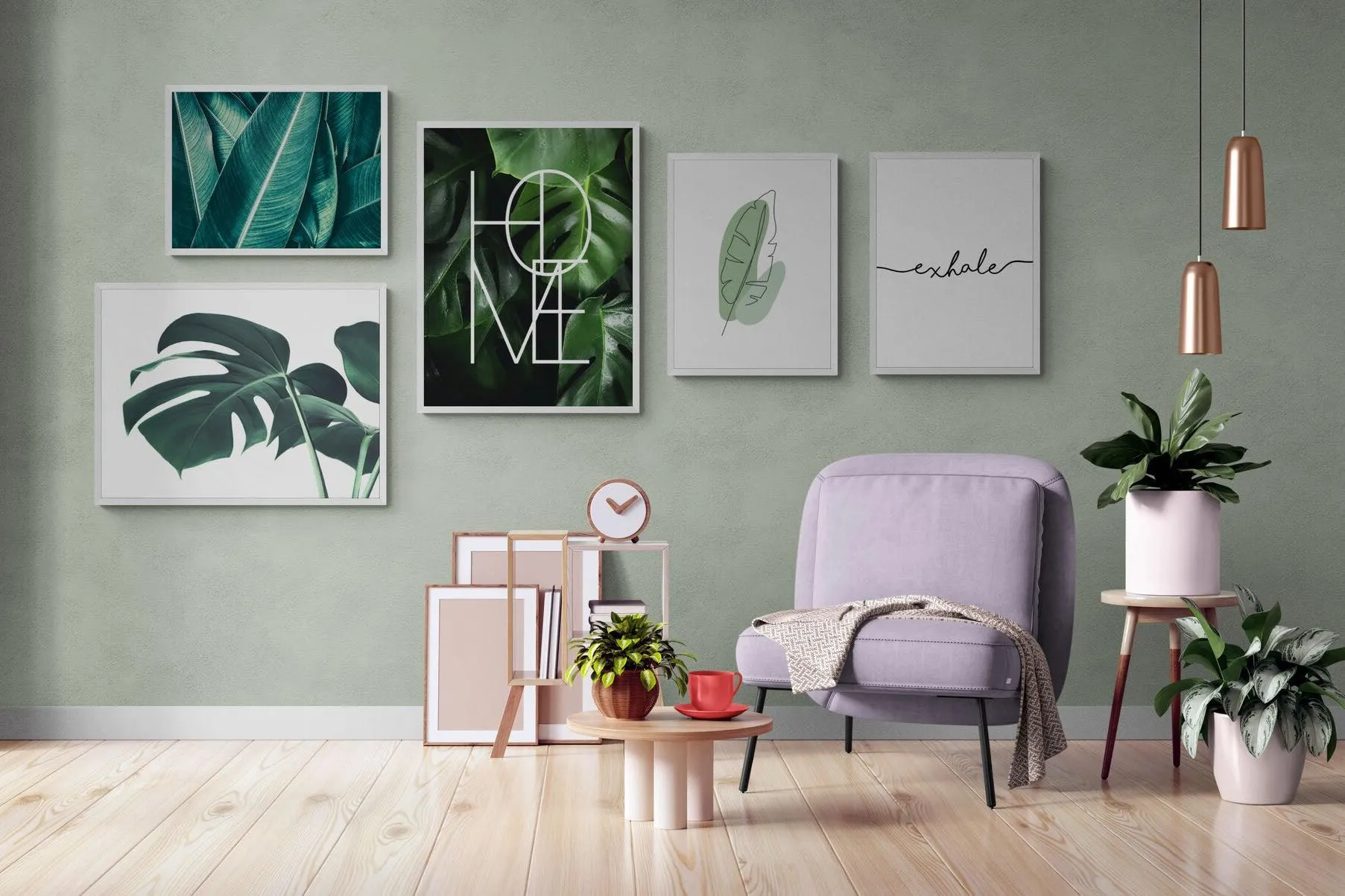 Botanical Gallery Wall Set