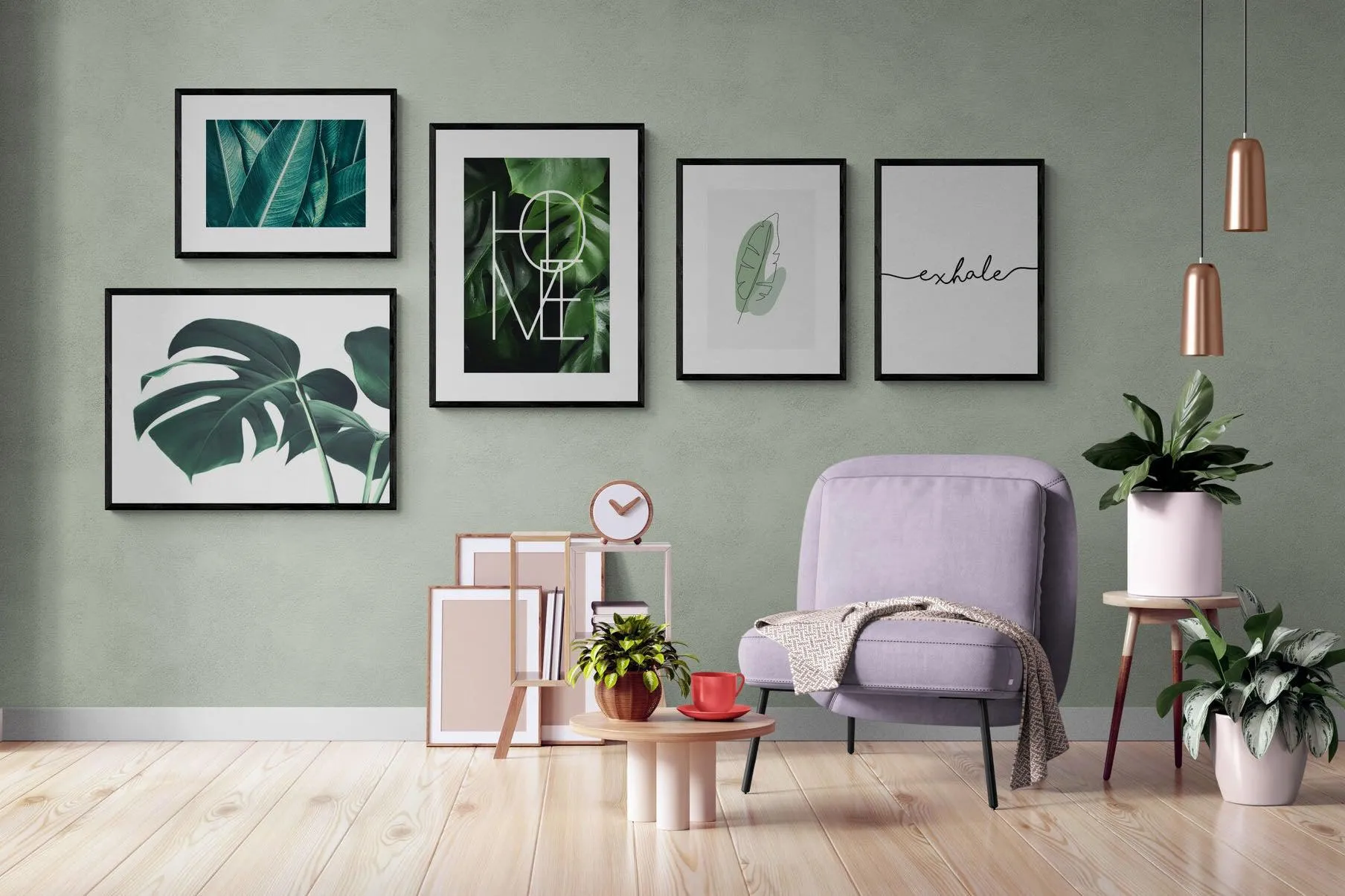Botanical Gallery Wall Set