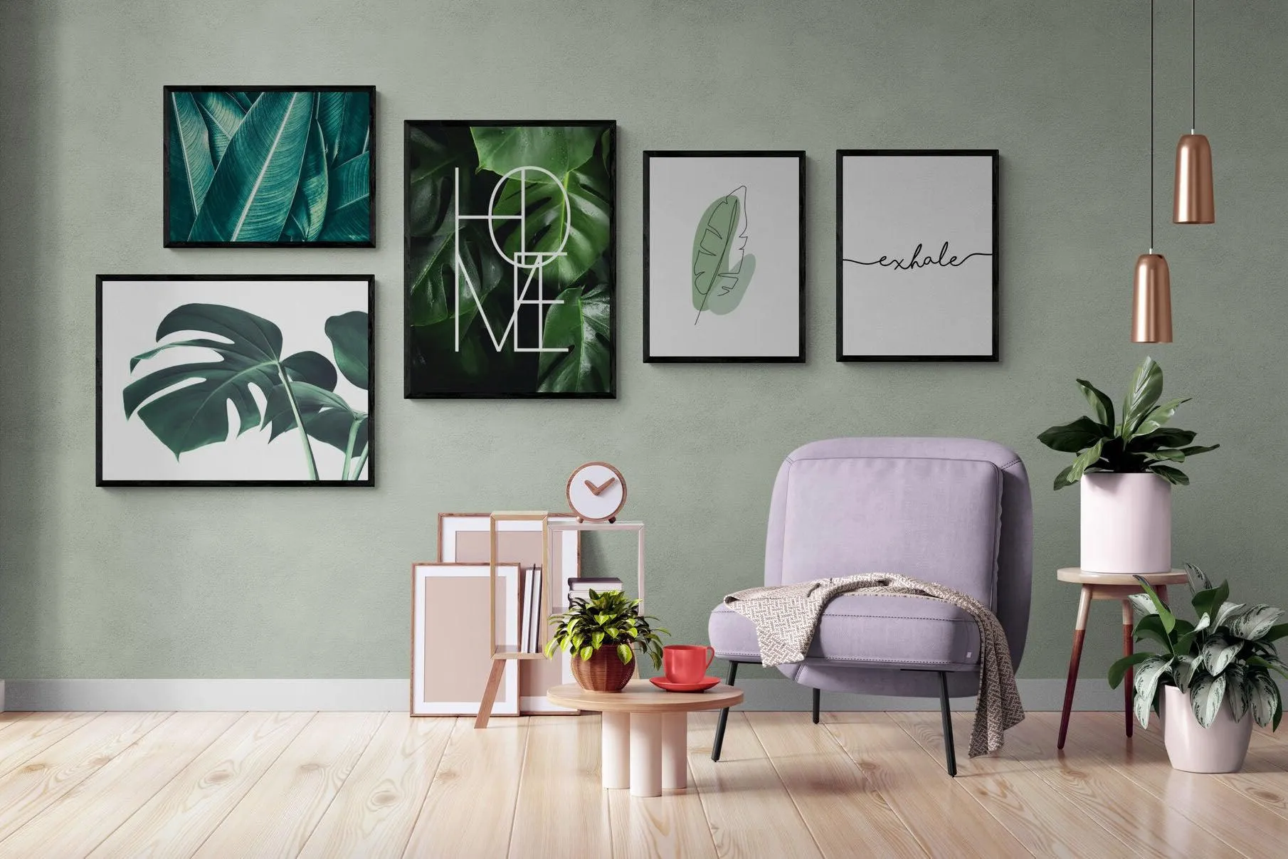 Botanical Gallery Wall Set
