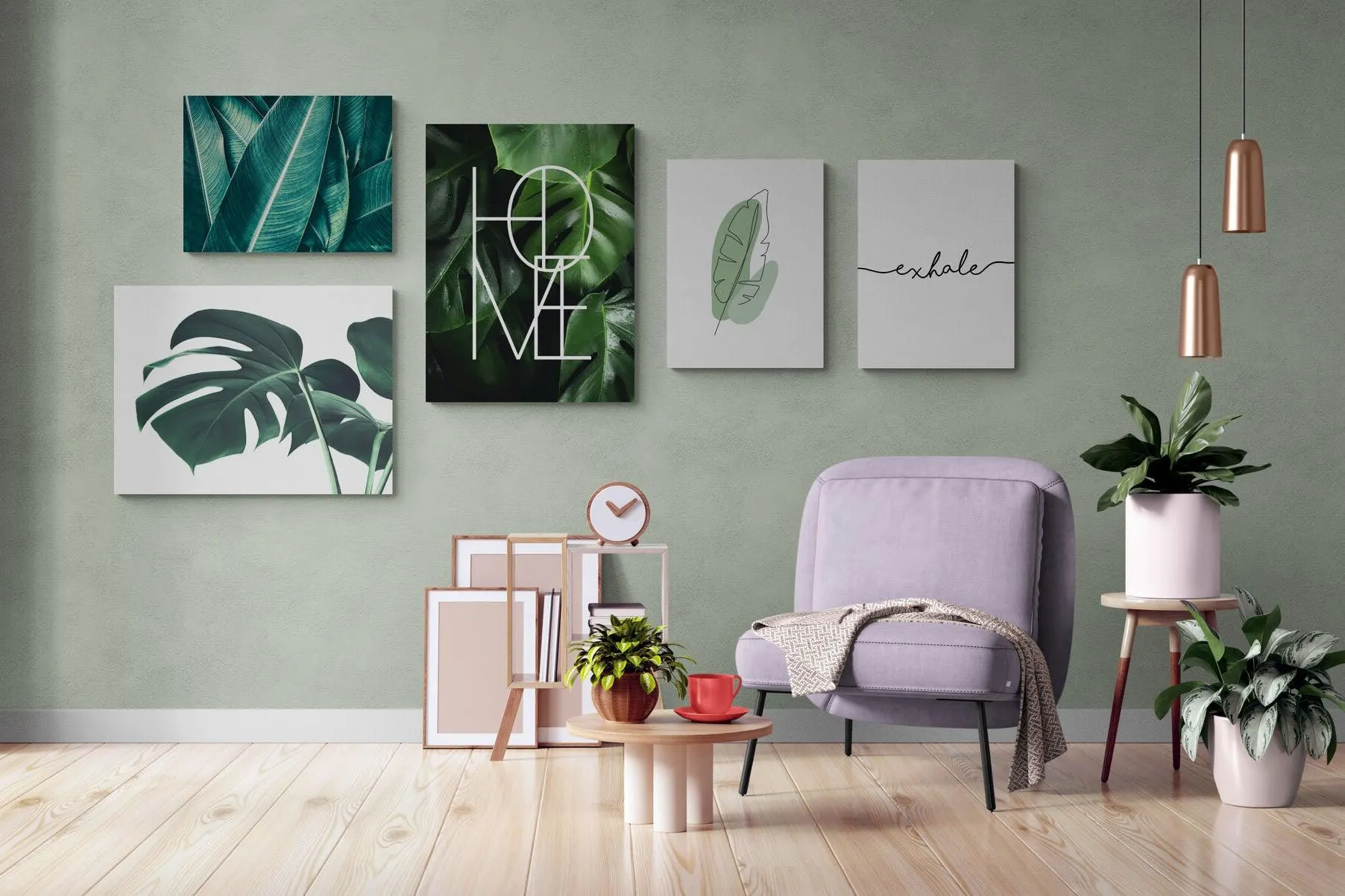 Botanical Gallery Wall Set