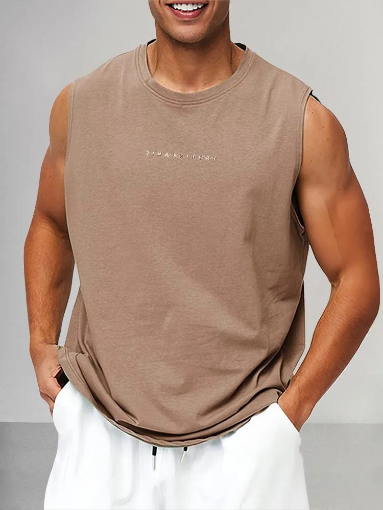 Casual Loose 100% Cotton Tank Top