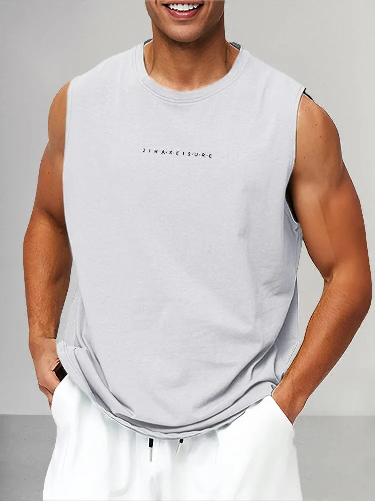 Casual Loose 100% Cotton Tank Top