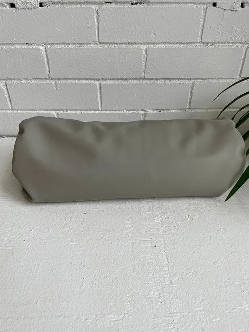 Cloud Vinyl Mini Round Bolster