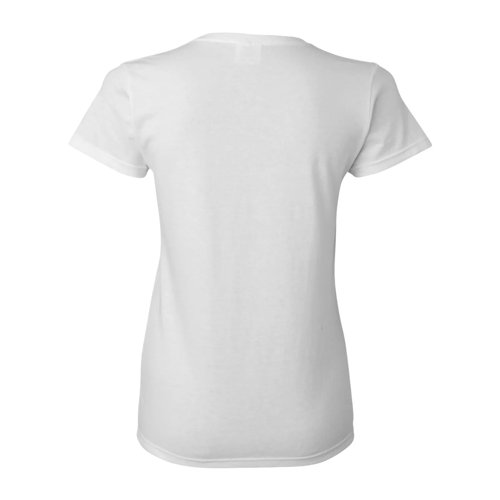 Colgate University Raiders Primary Logo Womens Short Sleeve T Shirt - White