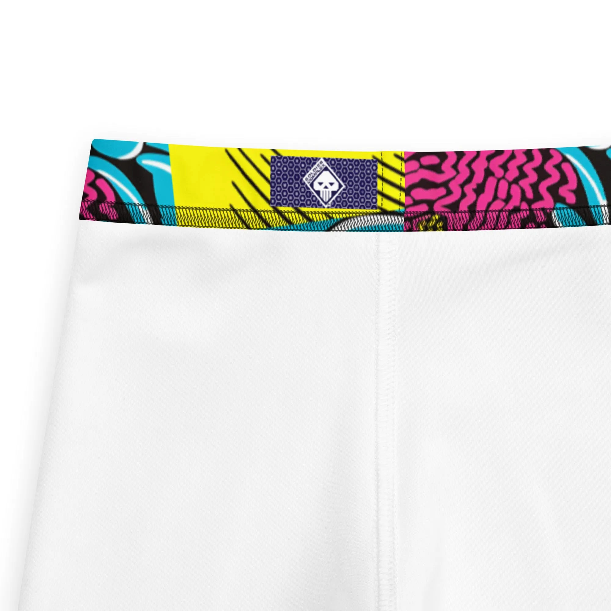 Elevate Your Girl's Active Style with Pop Art Inspired Yoga Pants 002