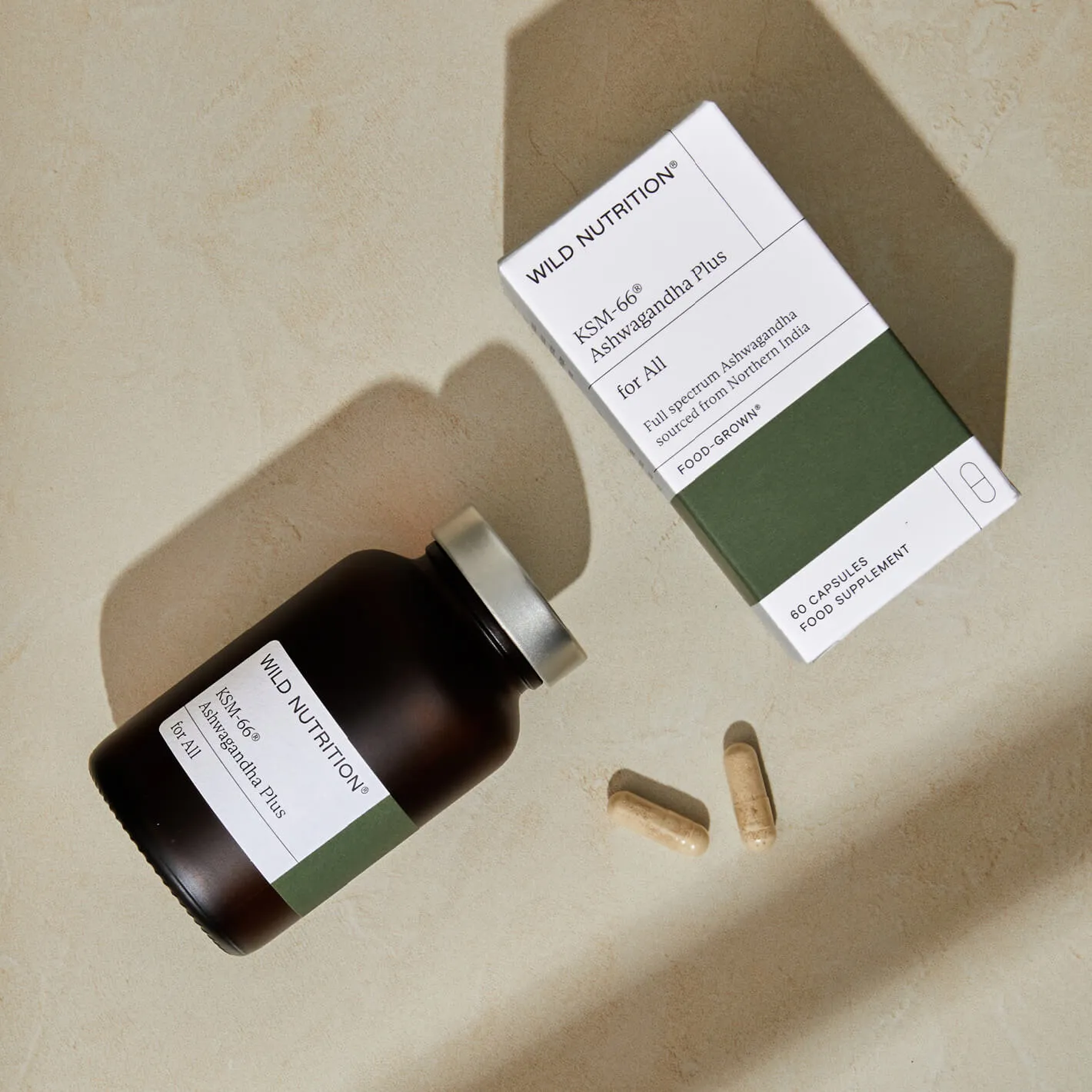 Food-Grown® KSM-66 Ashwagandha Plus