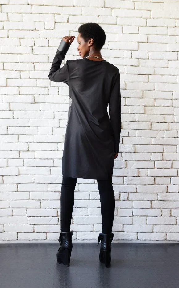 Long Sleeve Black Tunic