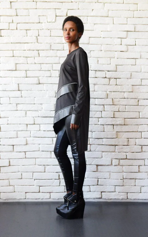 Long Sleeve Black Tunic