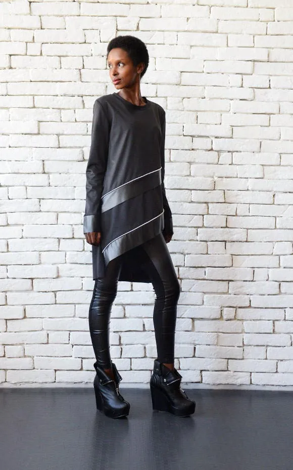 Long Sleeve Black Tunic