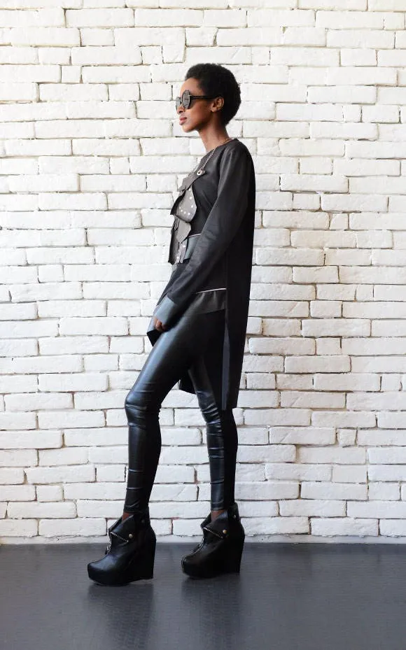 Long Sleeve Black Tunic
