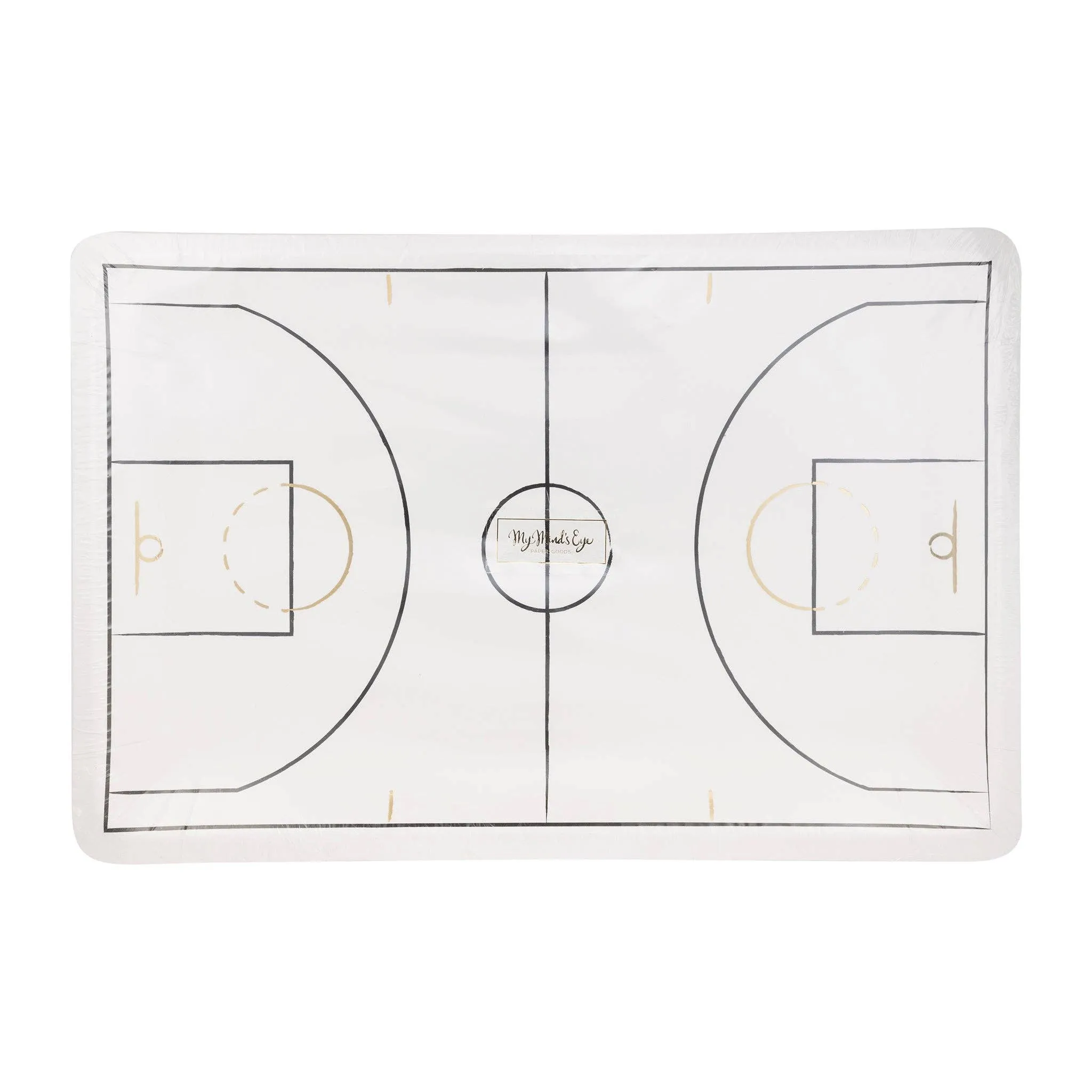 My Mind’s Eye - BBL1041 - Basketball Court Plate