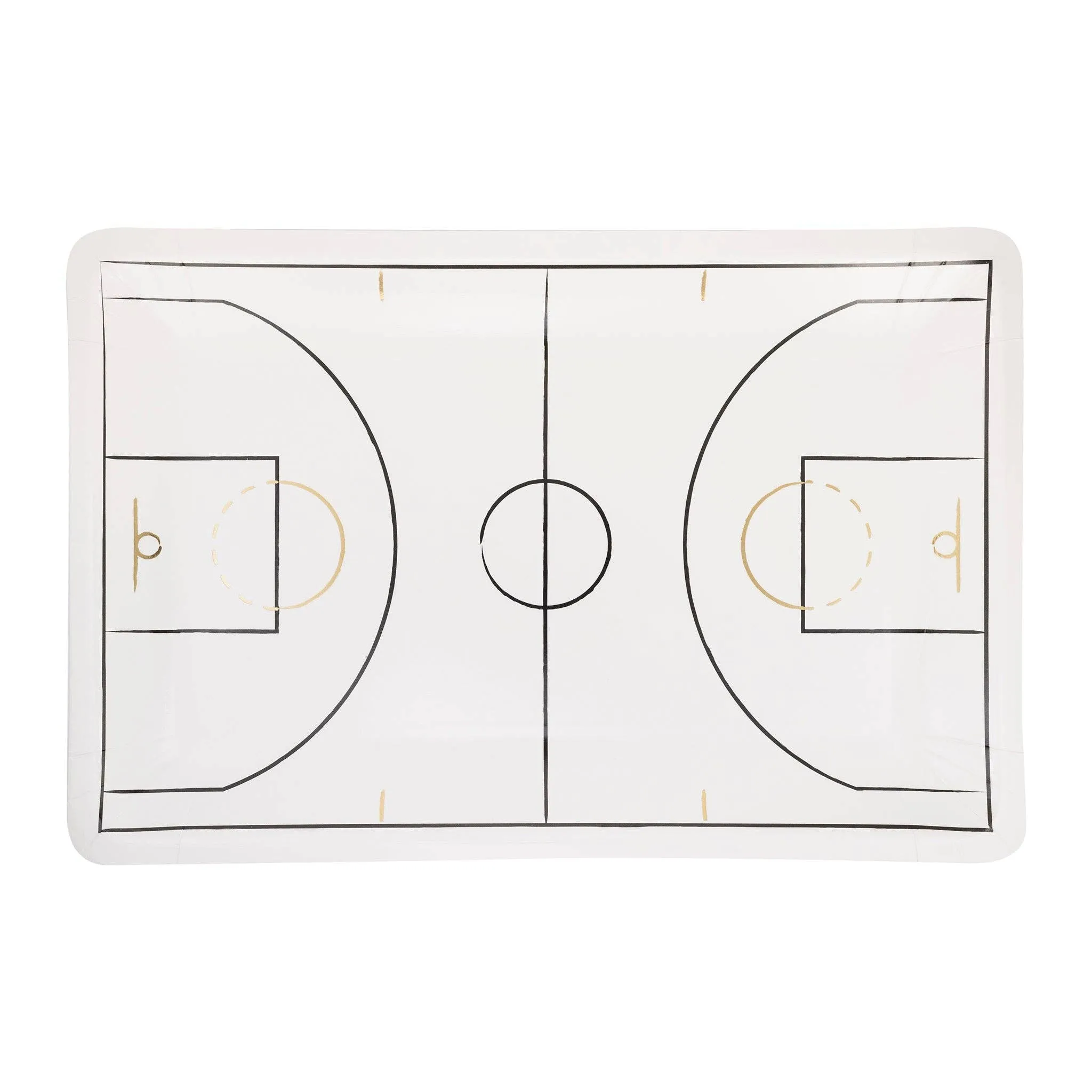 My Mind’s Eye - BBL1041 - Basketball Court Plate