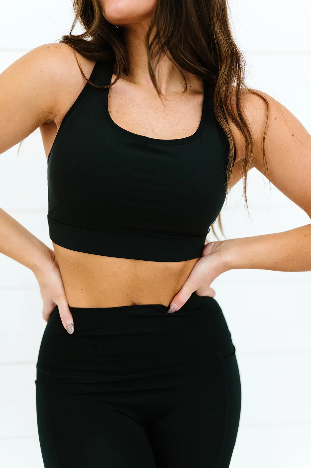 Performance Sports Bra | Black