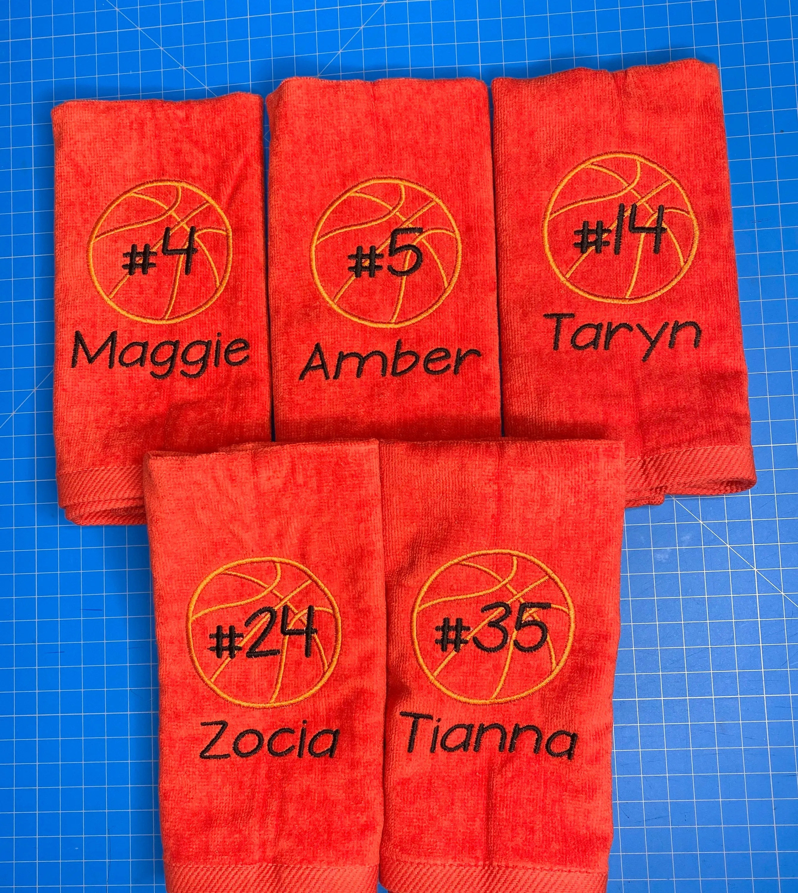 Personalized Basketball Towel