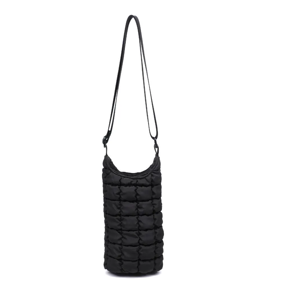 Quilted Puffer Water Bottle Crossbody