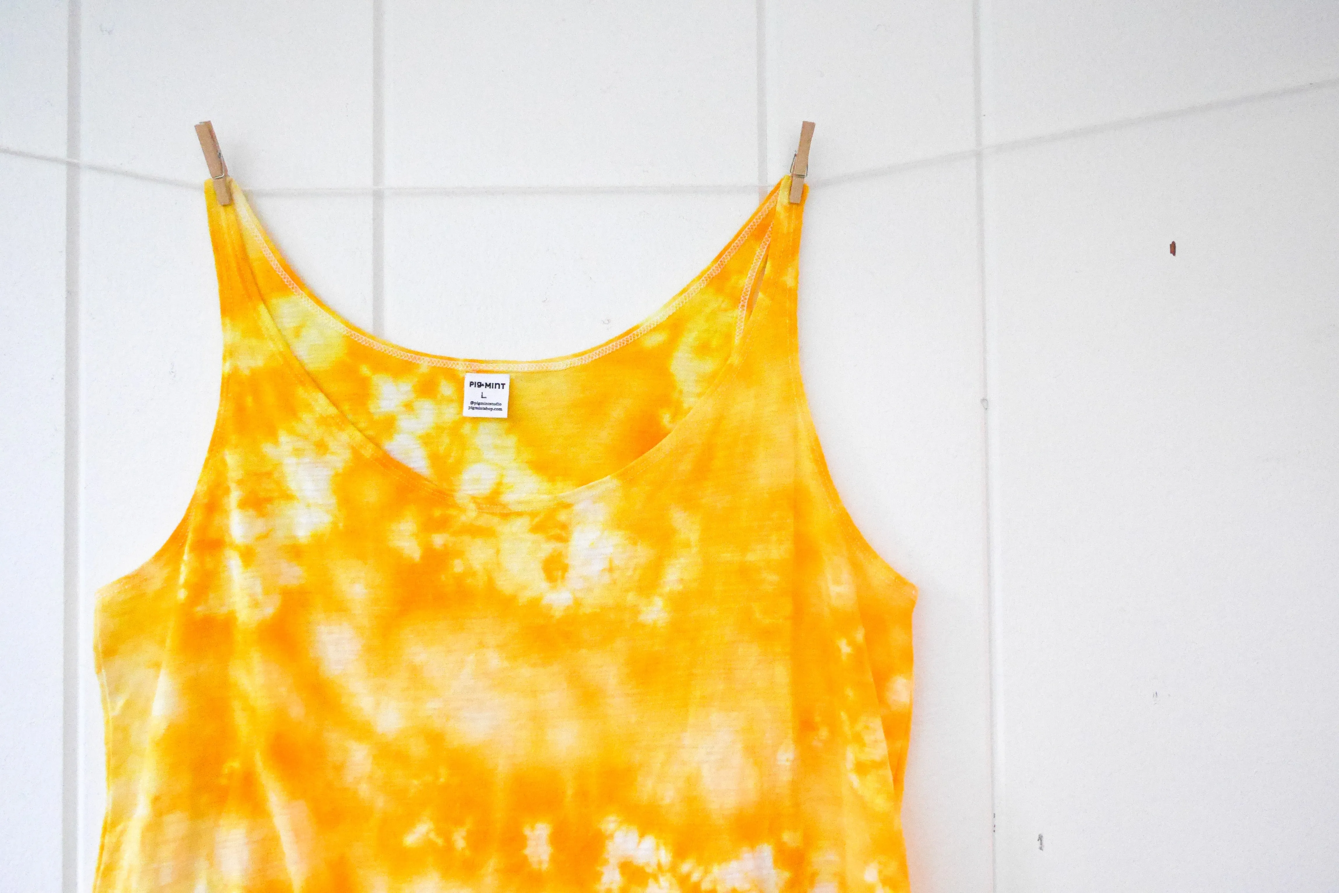 READY TO SHIP Women's Tie-Dye Slouchy Tank