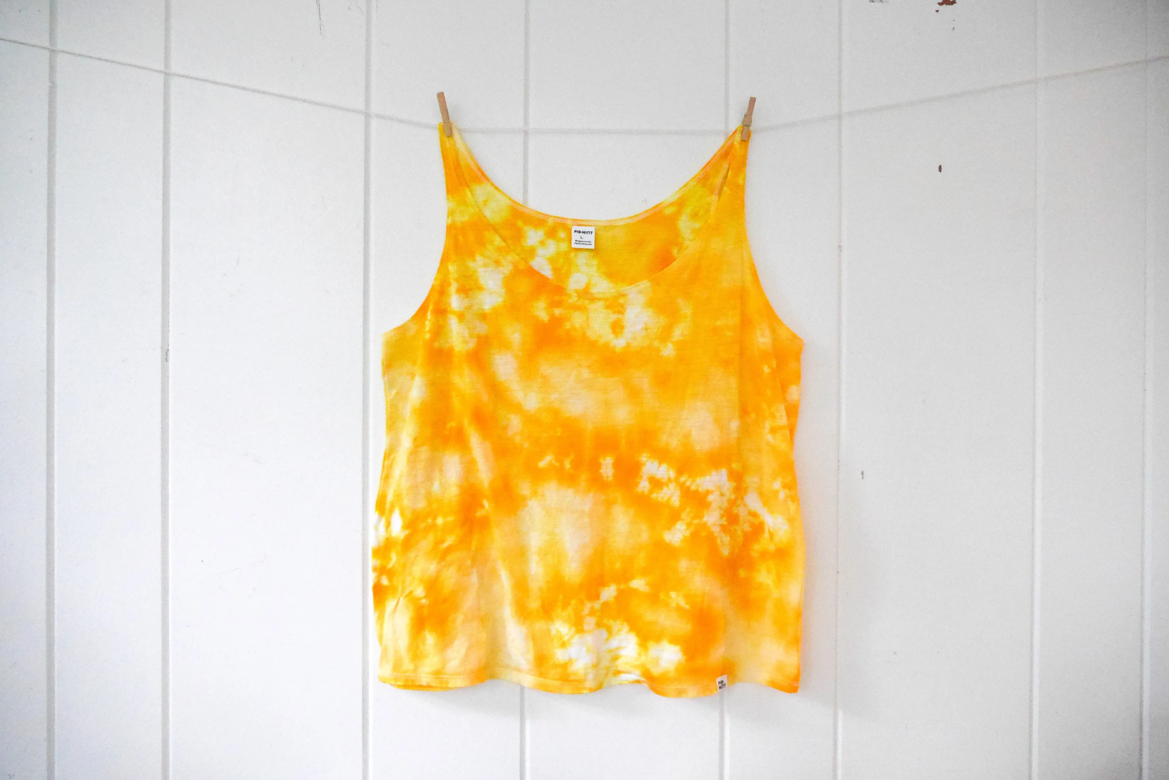 READY TO SHIP Women's Tie-Dye Slouchy Tank