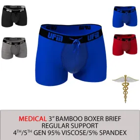 REG Support 3 Inch Trunk Bamboo (Viscose) Black, Red, Gray, Royal Blue