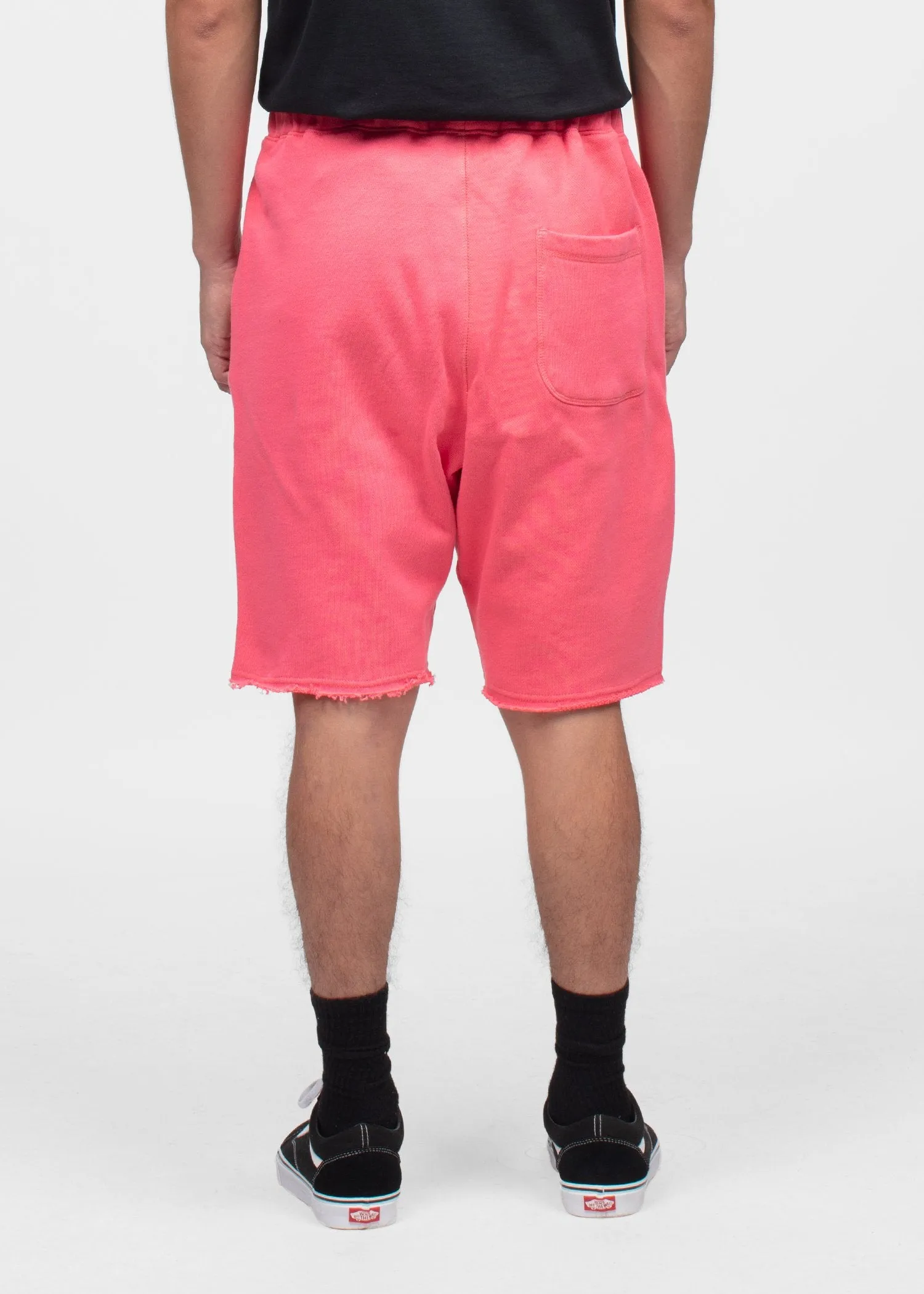 ROKIT: DIVER FLEECE SHORT [RED]
