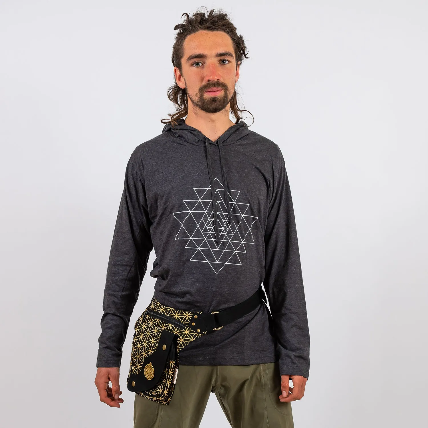 Shiva Hoodie - Sri Yantra Print