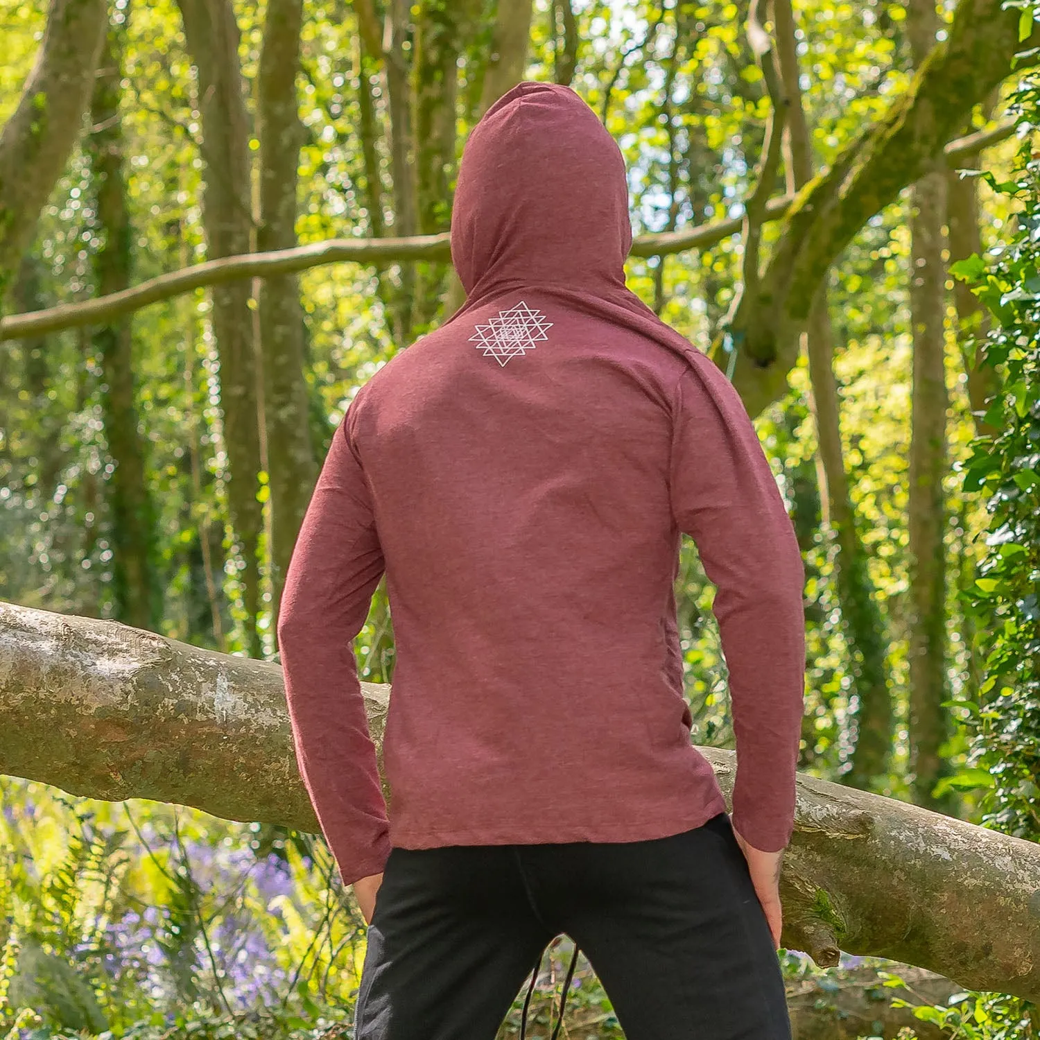 Shiva Hoodie - Sri Yantra Print