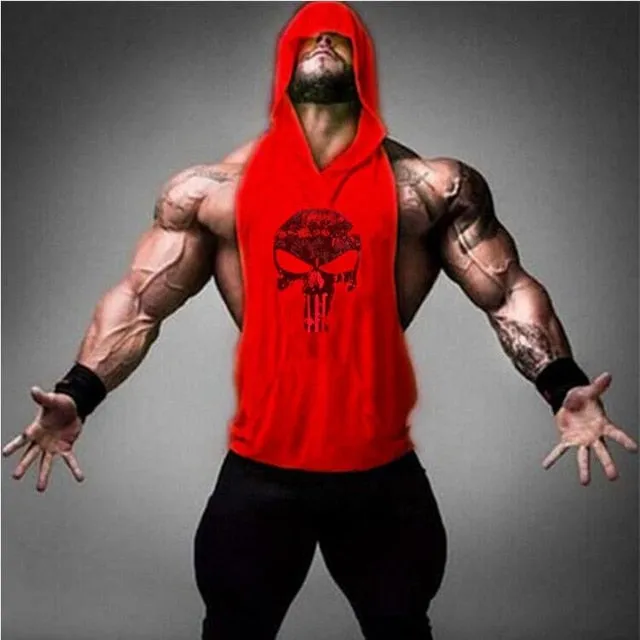 Skull Gyms Clothing Cotton Shirt