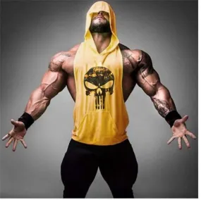 Skull Gyms Clothing Cotton Shirt